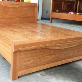 Giường ngủ gỗ đinh hương (Nệm 1,8m x 2m)