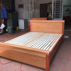 Giường ngủ gỗ đinh hương 