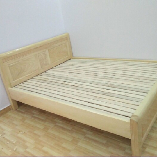 Giường ngủ gỗ sồi (Nệm 1,6m x 2m)