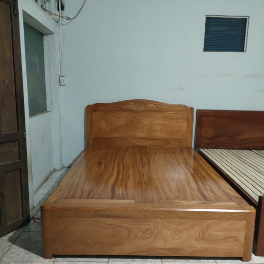 Giường ngủ gỗ gõ đỏ 1,6m
